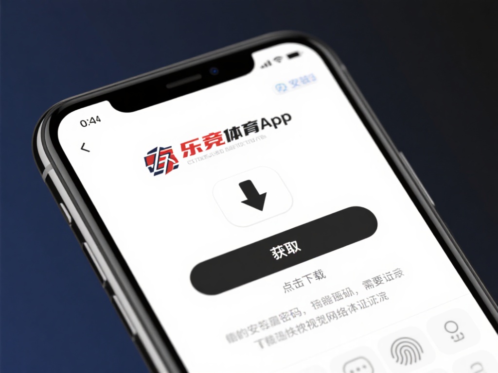 点击下载：找到乐竞体育App后，点击“获取”或“安
